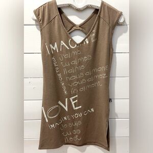 Tunic Tank Dress – Message Factory size S